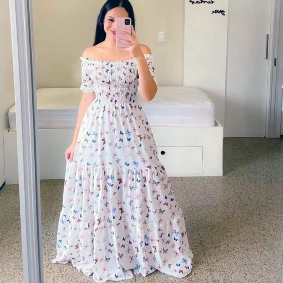 Women's Floral Summer Maxi Dress