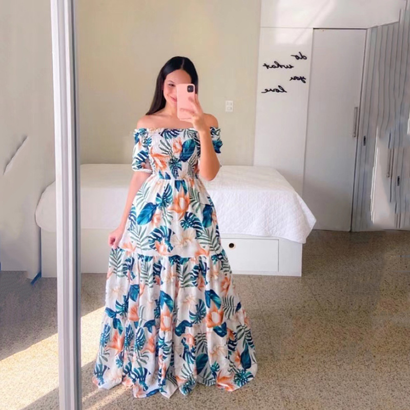 Women's Floral Summer Maxi Dress