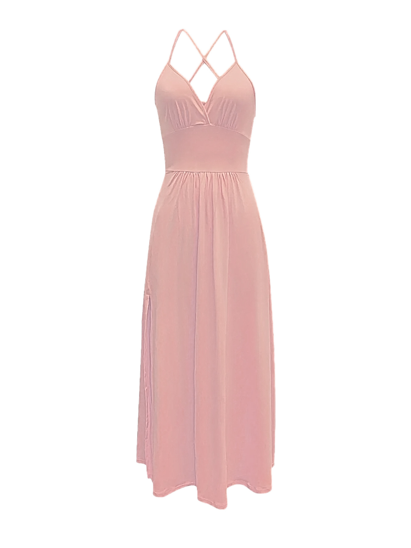 Women's Summer V-Neck Strappy Dress