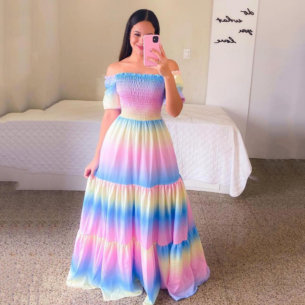 Women's Floral Summer Maxi Dress