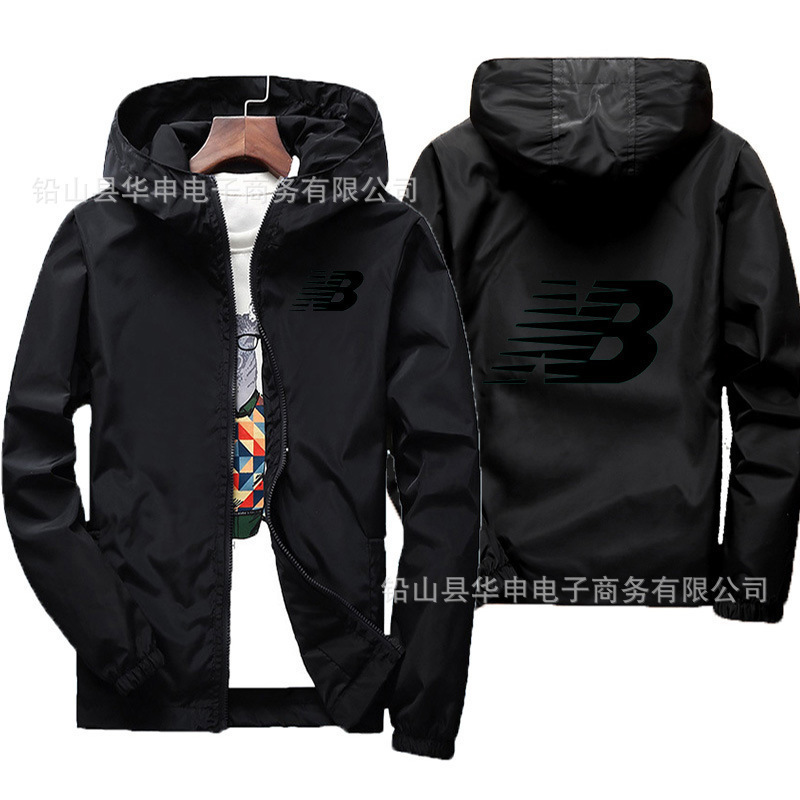 Men's Autumn Jacket Korean Edition Trendy Jacket Casual Sports Student Spring and Autumn Handsome Versatile Jacket Thin Edition