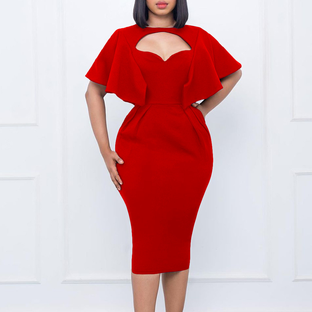 Women's Elegant Pencil Dress — High Quality, Comfortable Fit, Professional Design — Office Wear, Business Meetings — Wholesale