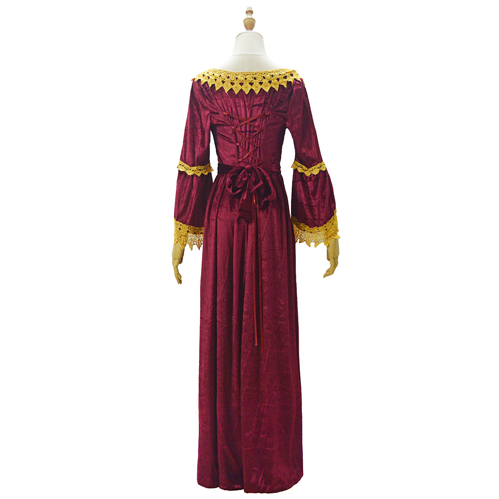 Women's Maxi Solid Color High Waist Dress