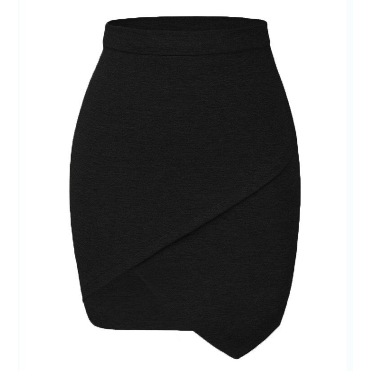 Irregular Hem Womens Skirt Casual Bodycon Fit Comfortable Fabric Perfect for Everyday Wear Wholesale Available