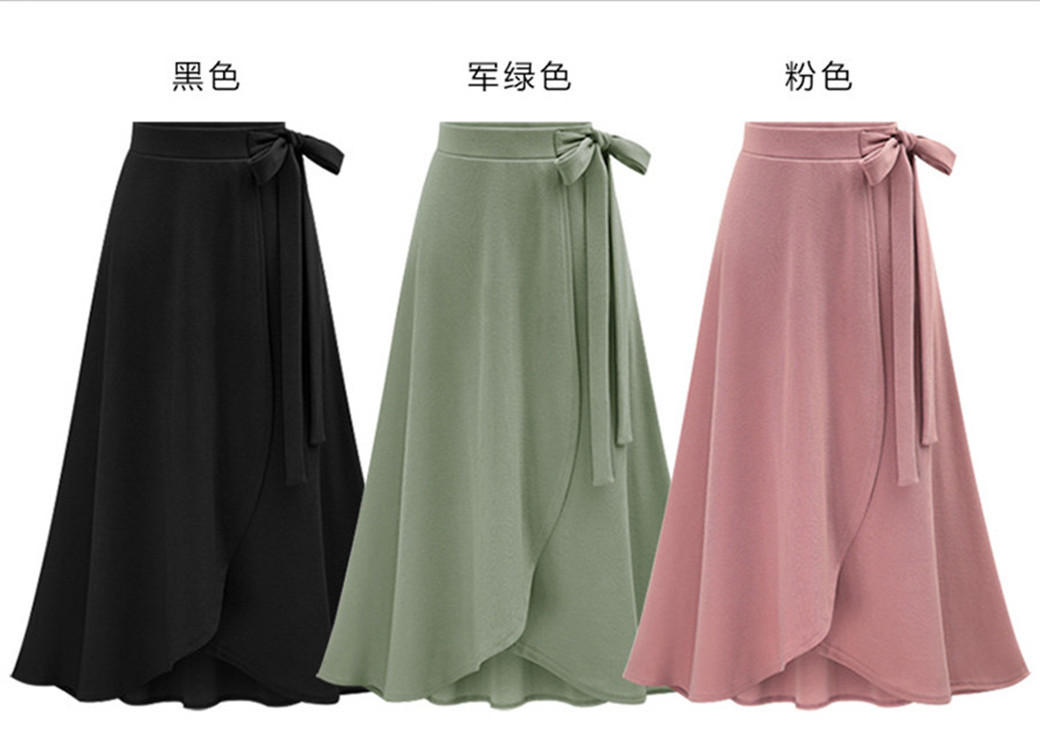 High Waist Midi Skirt Split Design Plus Size Adjustable Tie Casual or Formal Wear Ready to Ship