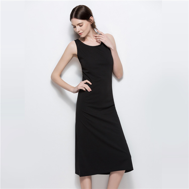 Backless Cross Back Dress Sexy Sleeveless Design Summer Style Comfortable Fabric Wholesale Available