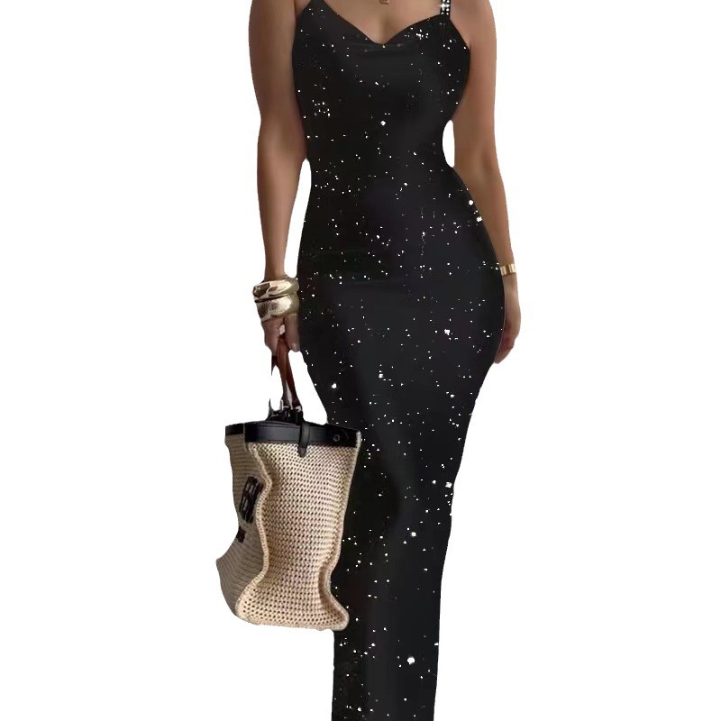 White Bodycon Maxi Dress Summer Style Sleeveless Lightweight Fabric Perfect for Casual Outings or Beach Wear