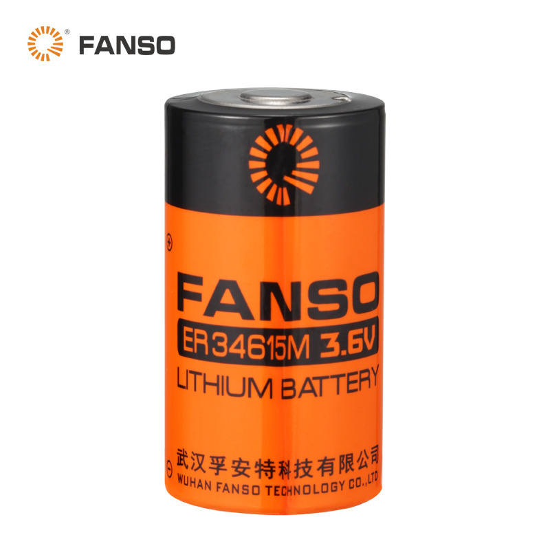 FANSO ER34615M Smart Water Meter Flow Meter PLC IoT No.1 D Type 3.6V Lithium Battery Pack LSH20