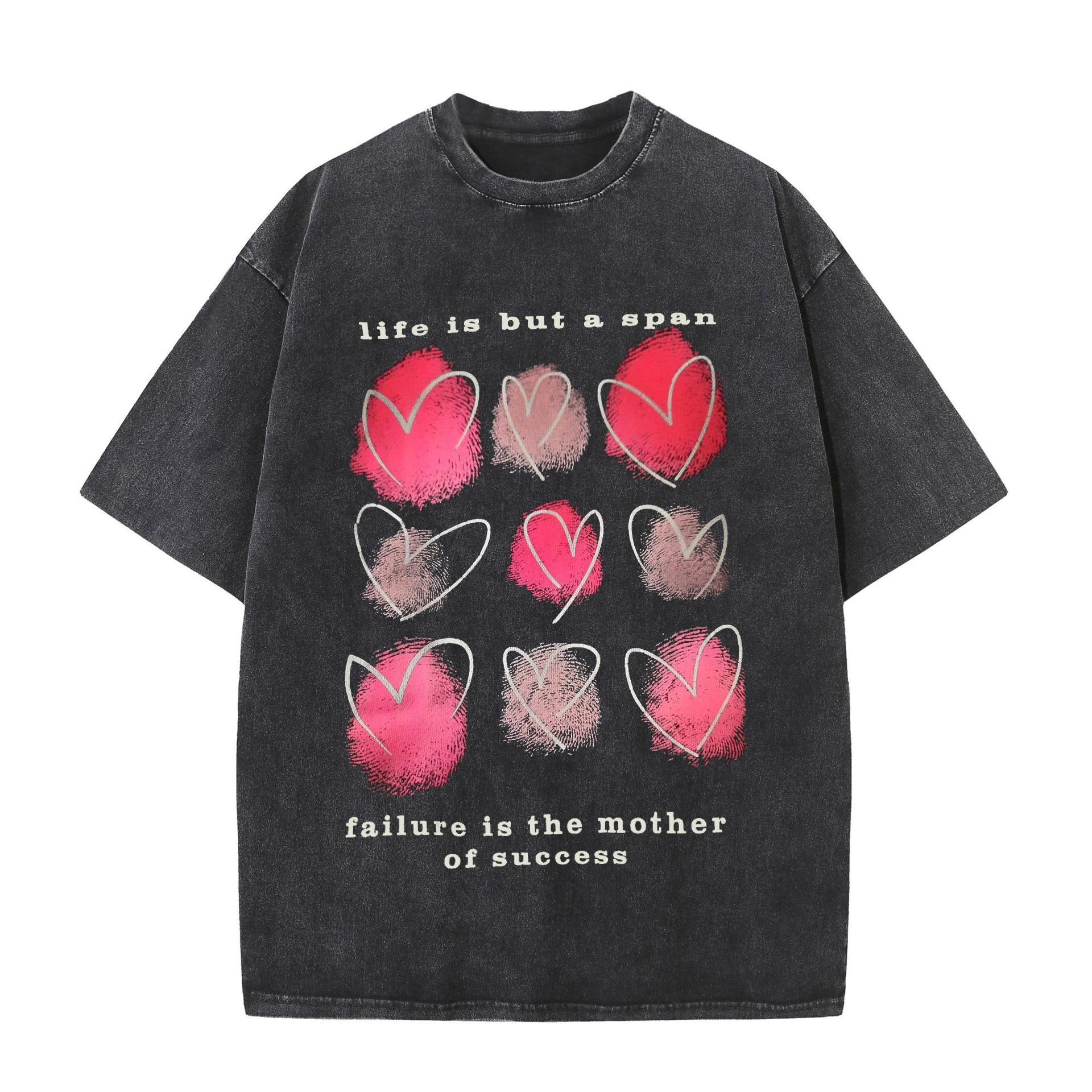Y2K Vintage Wash Graphic T Shirt Soft Cotton Loose Fit Unisex Short Sleeve Casual Streetwear Wholesale Available