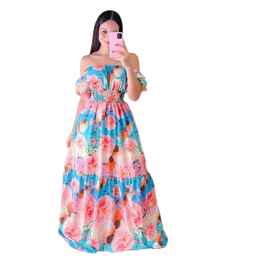Women's Floral Summer Maxi Dress