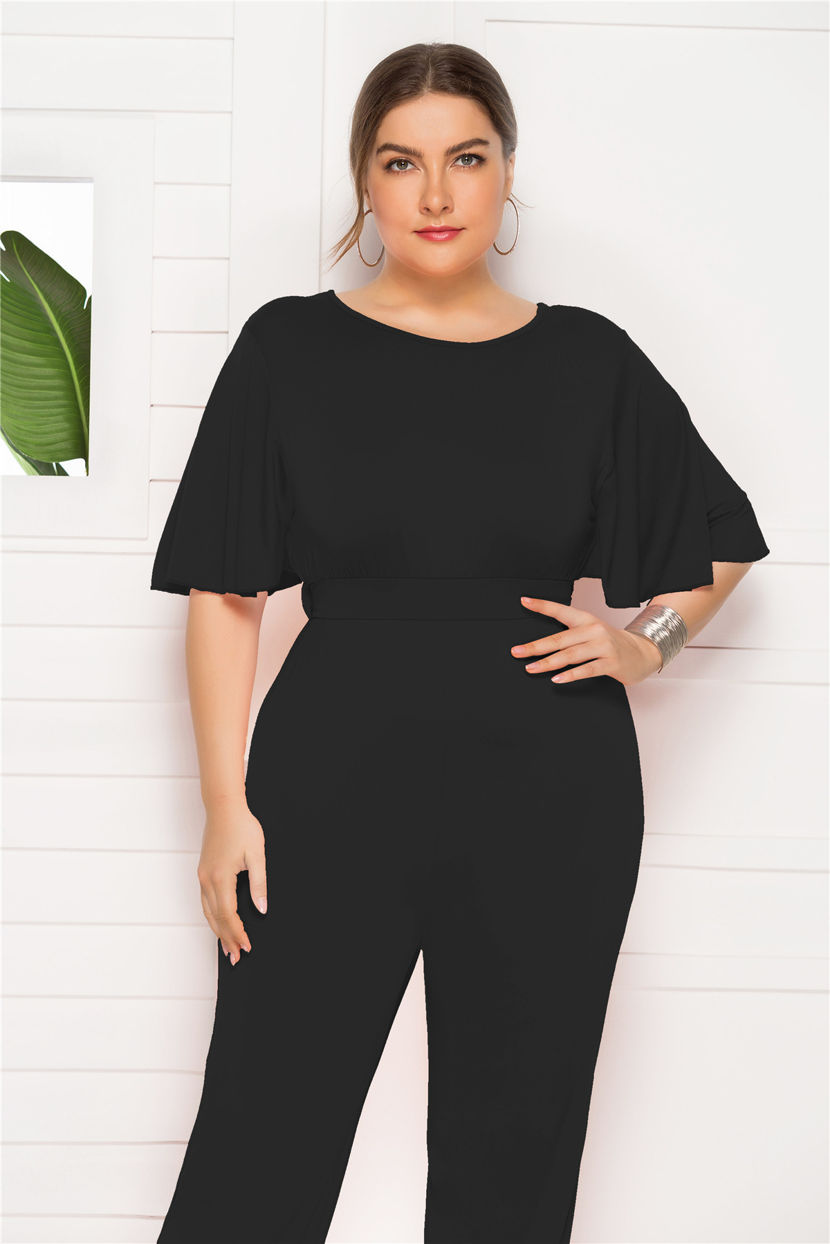 Plus Size Womens Jumpsuit 9 Colors Loose Fit Fashionable Design Casual or Party Wear Wholesale Available