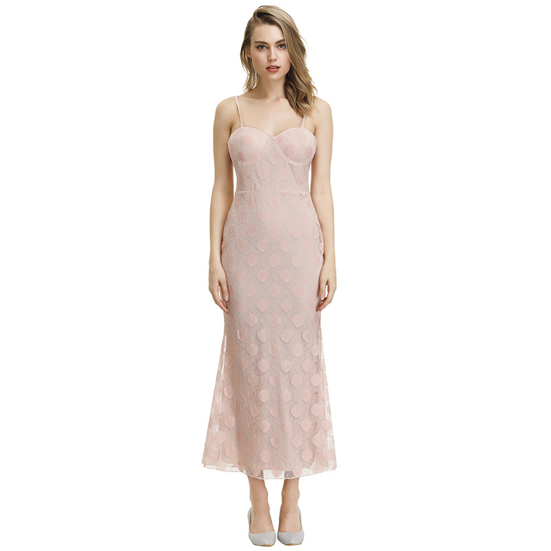 Womens Bodycon Pencil Dress Sexy Spaghetti Strap Slim Fit Elegant Design Perfect for Parties and Events Wholesale