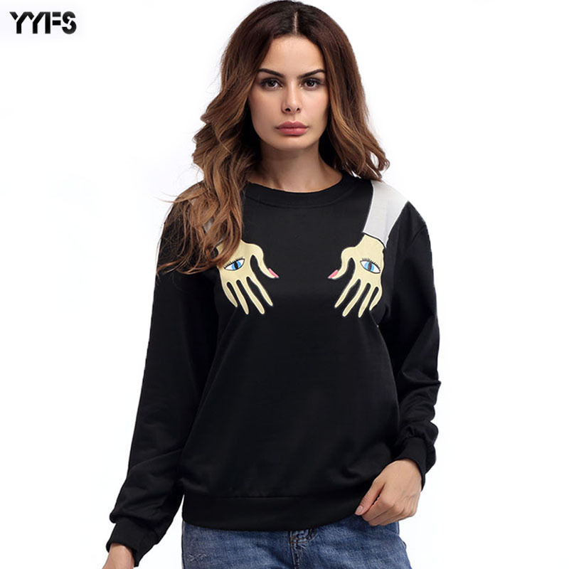 Graphic Print Long Sleeve T Shirt Casual Style Round Neck Loose Fit Ideal for Everyday Wear Wholesale Available