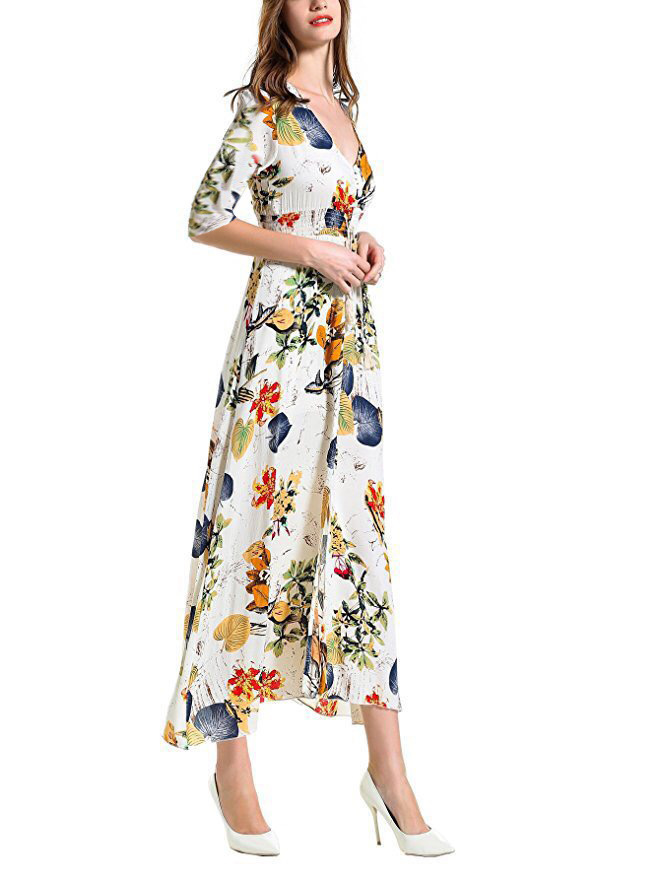 Women's Vintage Relaxed Vacation Dresses