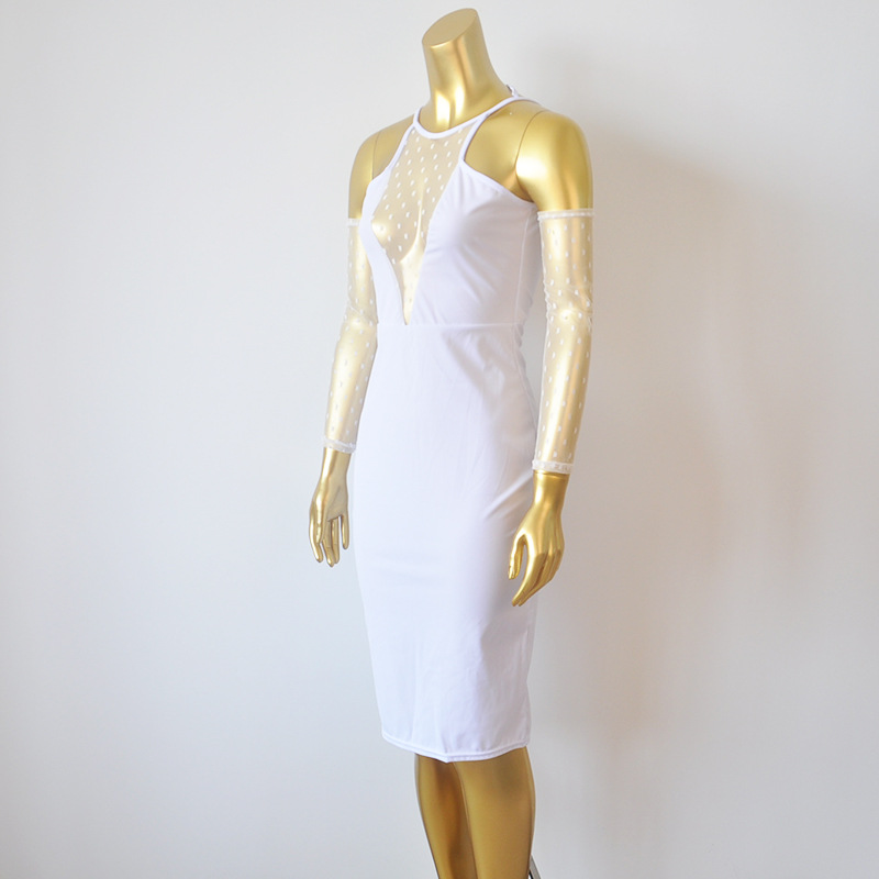 Summer Womens Bodycon Dress Elegant Fit Short Sleeves Comfortable Fabric Perfect for Parties or Casual Outings