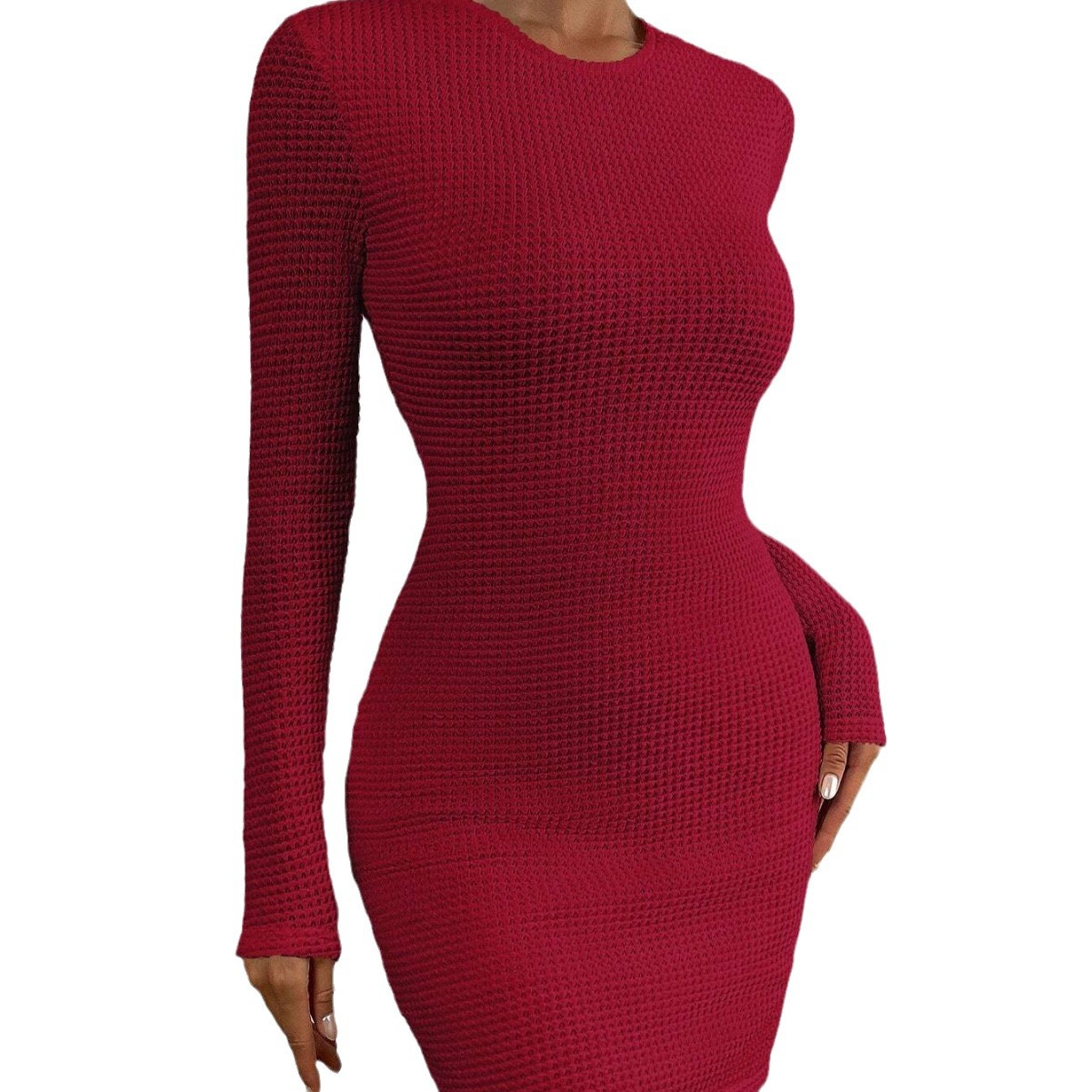 Women's Mini High Waist Bodycon Dress