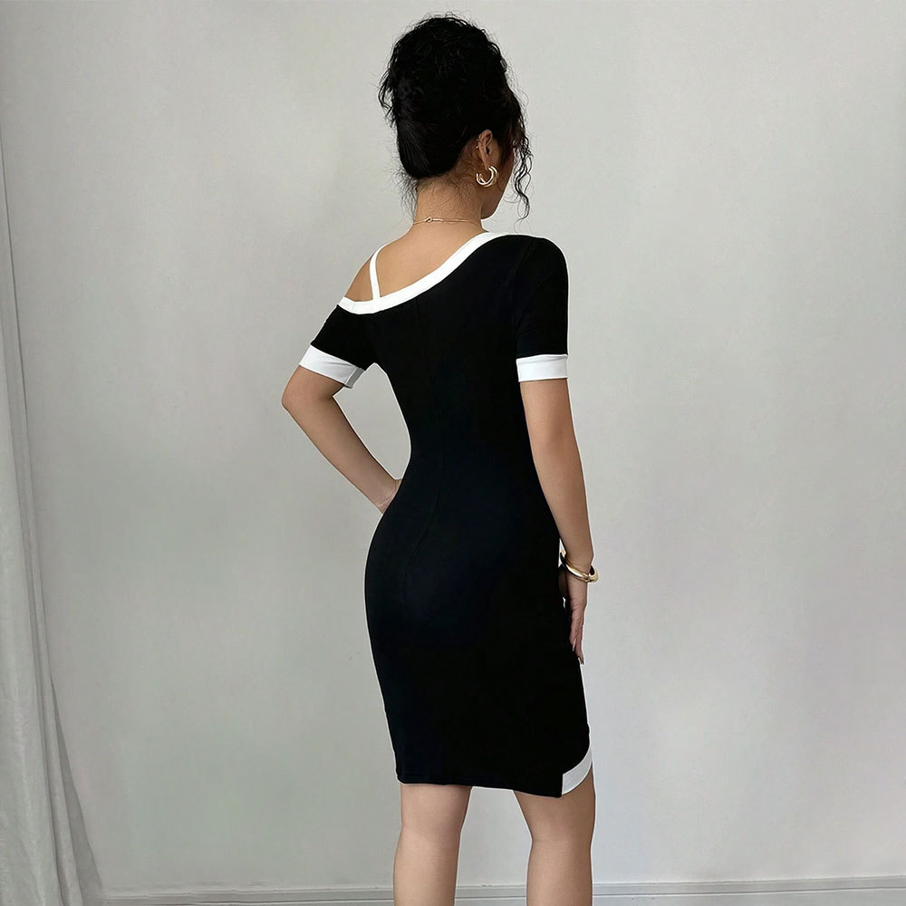 Women's Summer Strappy Mini Bodycon Dress