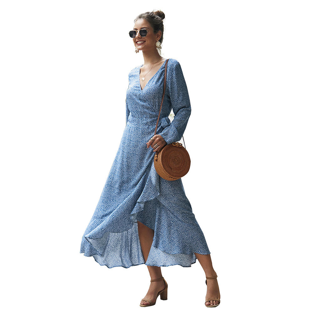 Fashion Womens Long Sleeve Dress Original Design Autumn Winter Collection Stylish Look Wholesale Available
