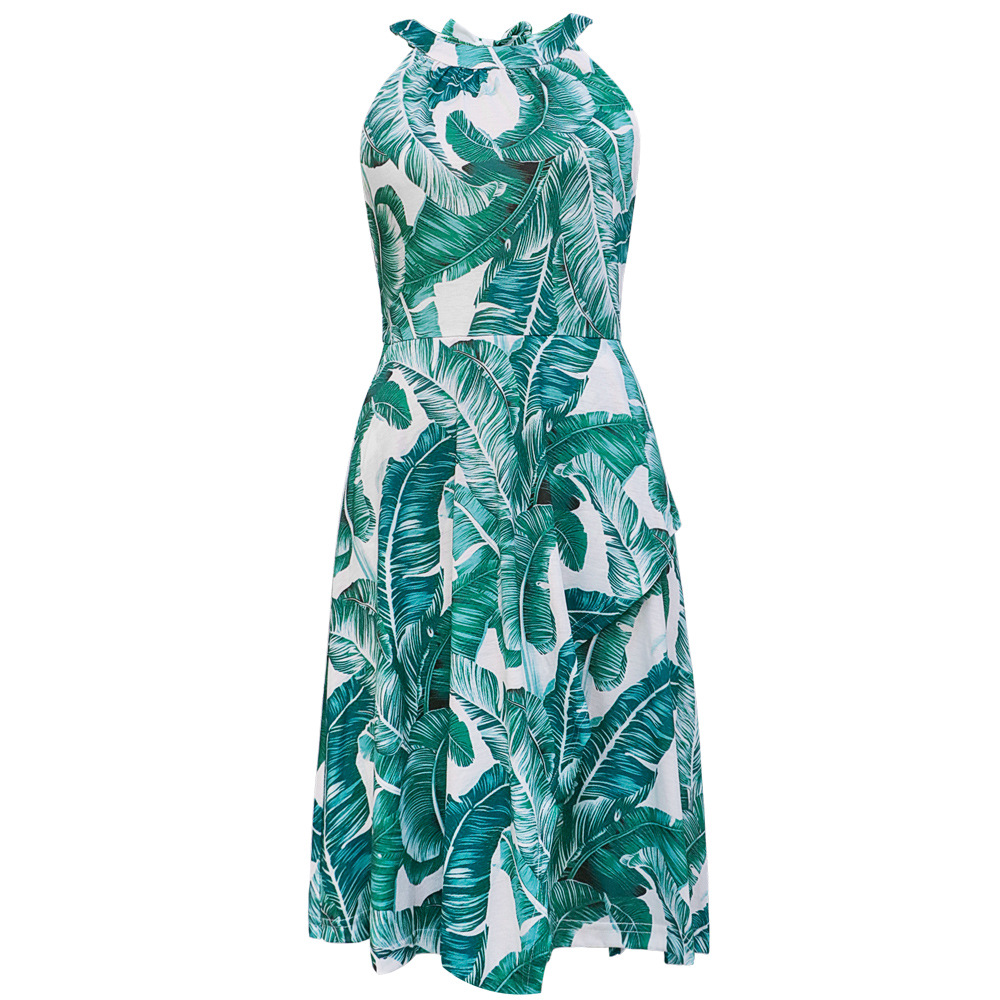 Bohemian Maxi Dress Sleeveless Casual Lightweight Fabric Spring Summer Womens Fashion Wholesale Available