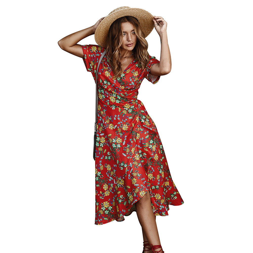 Elegant Floral Maxi Dress for Women Original Design High End Quality Perfect for Parties or Casual Wear Wholesale