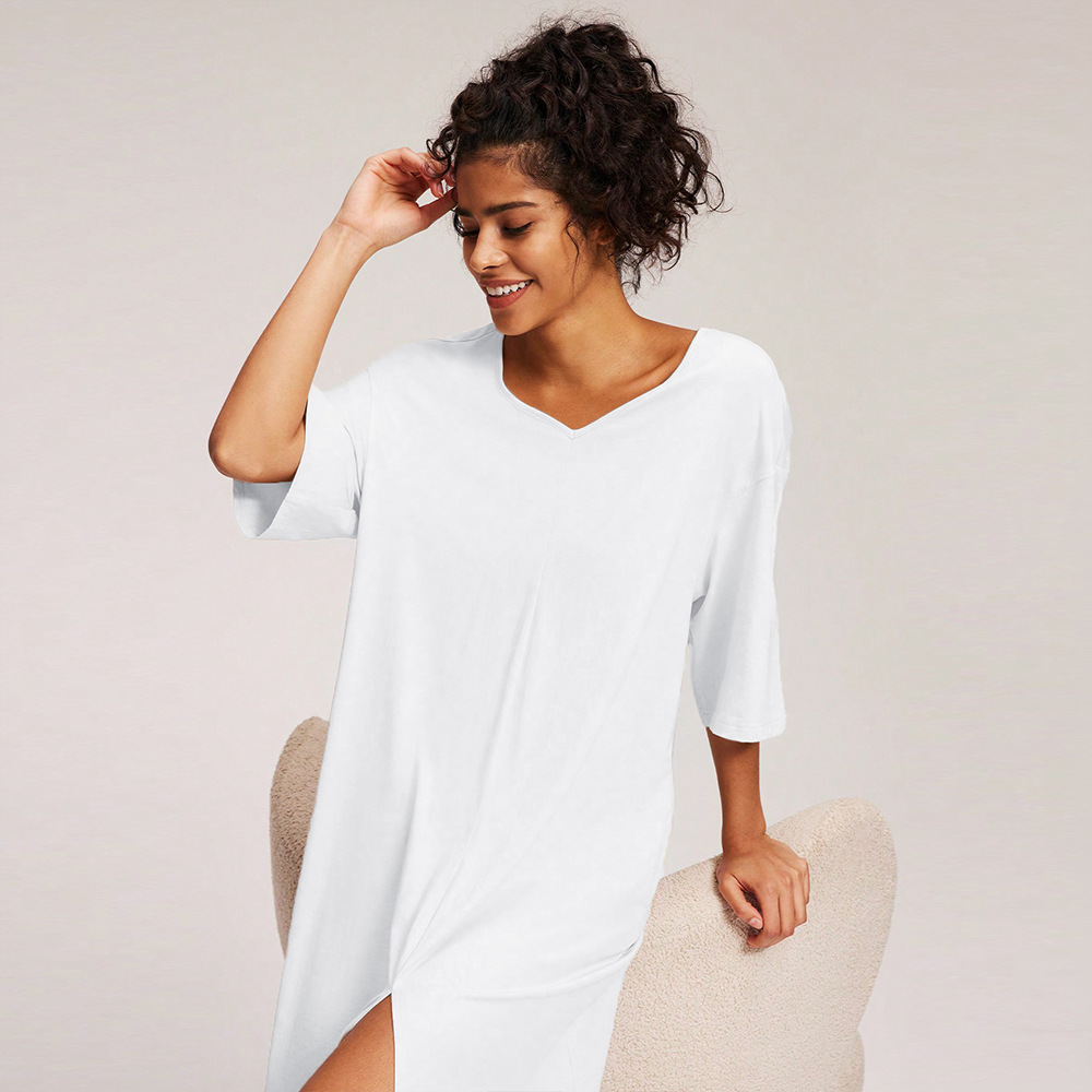 Women's Summer Casual V-Neck Dress