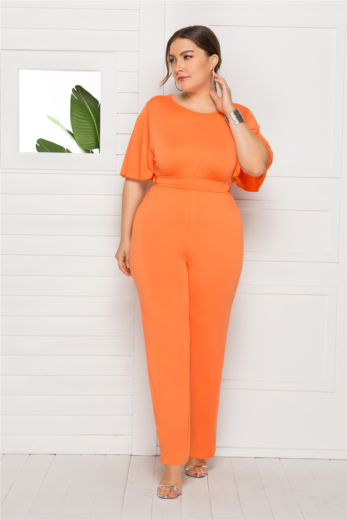 Plus Size Womens Jumpsuit 9 Colors Loose Fit Fashionable Design Casual or Party Wear Wholesale Available
