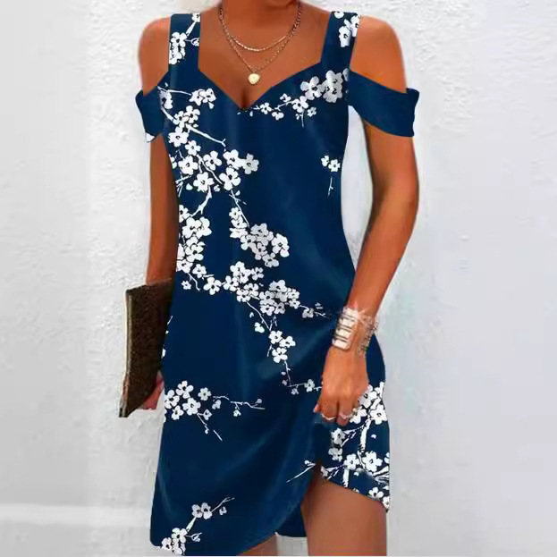 3D Digital Print Dress Summer Style Short Sleeve Comfortable Fabric Perfect for Casual Outings Wholesale Available
