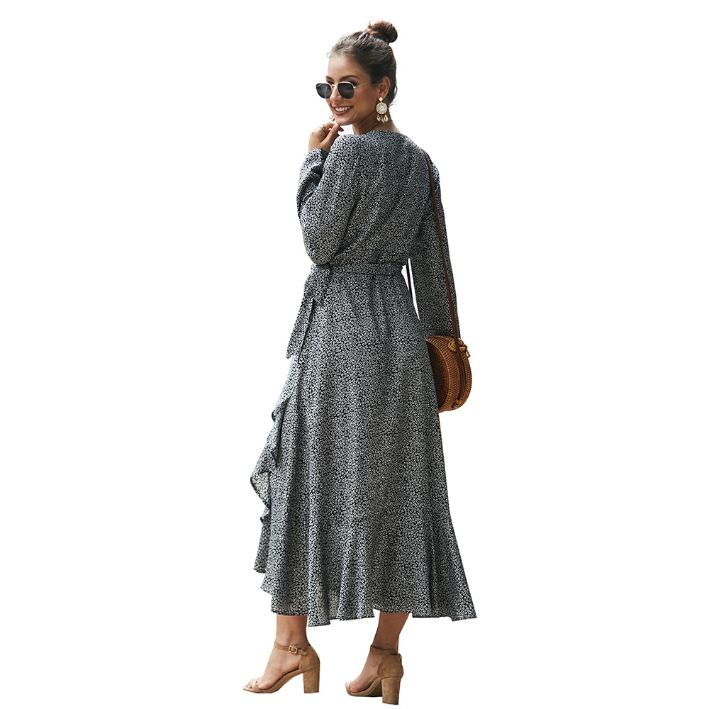 Fashion Womens Long Sleeve Dress Original Design Autumn Winter Collection Stylish Look Wholesale Available