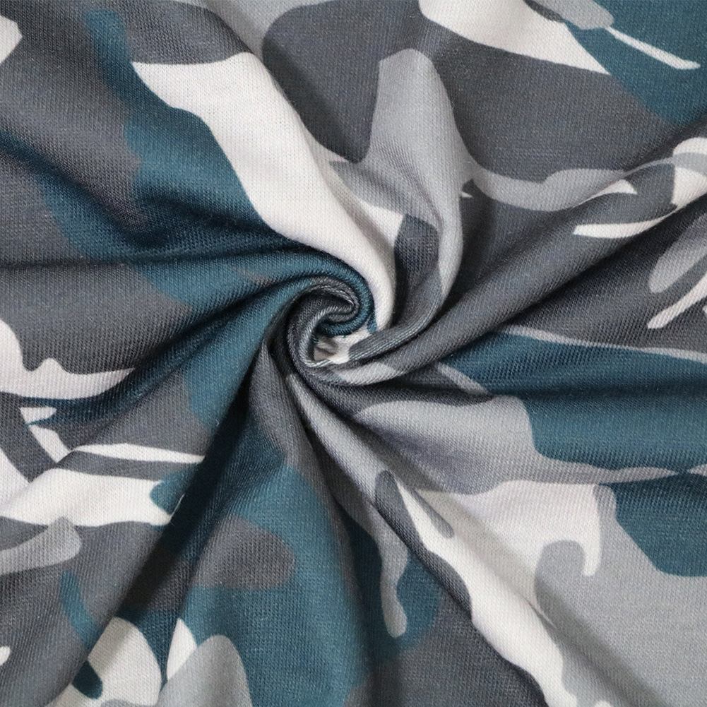 Womens Camouflage T Shirt Loose Fit Round Neck Short Sleeve Summer Style Perfect for Casual Wear Wholesale