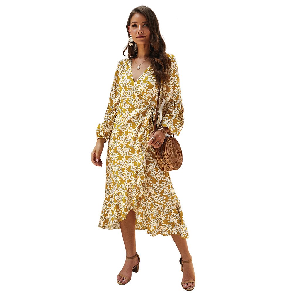 Bohemian Sexy Dress Original Design Spring Summer Collection Womens Fashion Perfect for Parties and Casual Outings
