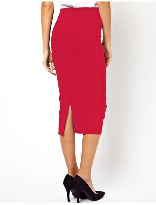 Summer Midi Skirt Quality Cotton Blend Elegant Fit Chic Design Perfect for Casual or Office Wear Wholesale Available