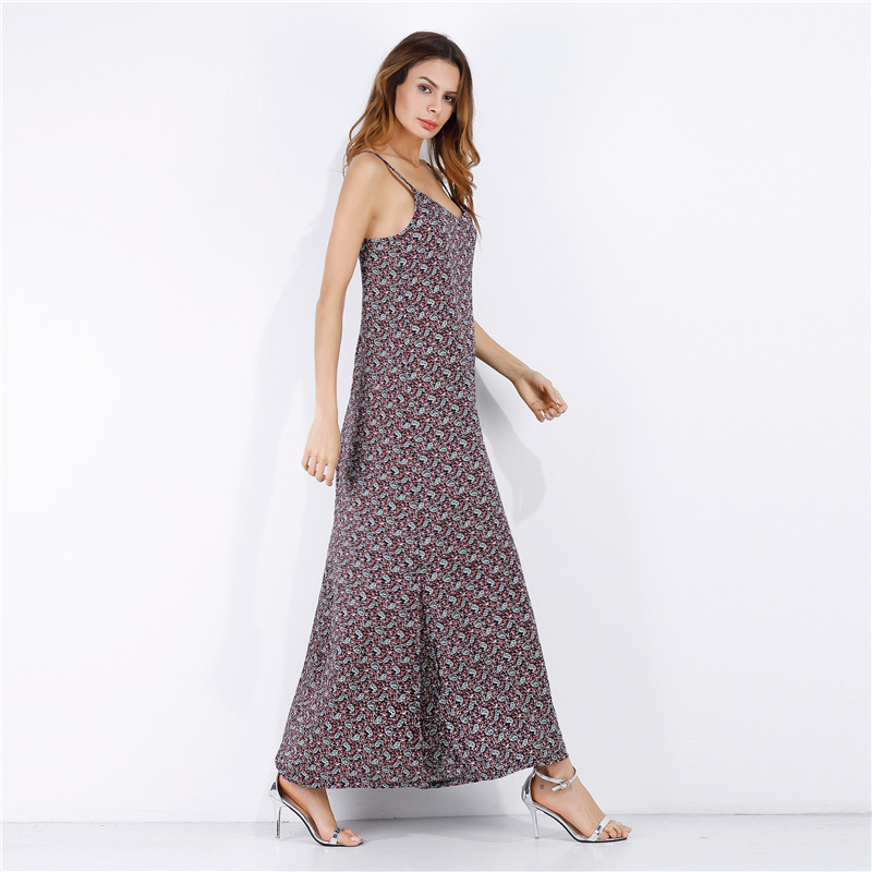 Floral Beach Dress Lightweight Casual Summer Style Perfect for Vacations Wholesale Available