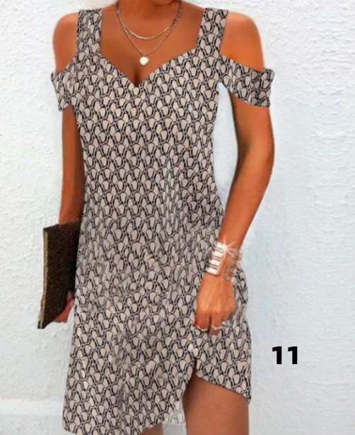3D Digital Print Dress Summer Style Short Sleeve Comfortable Fabric Perfect for Casual Outings Wholesale Available