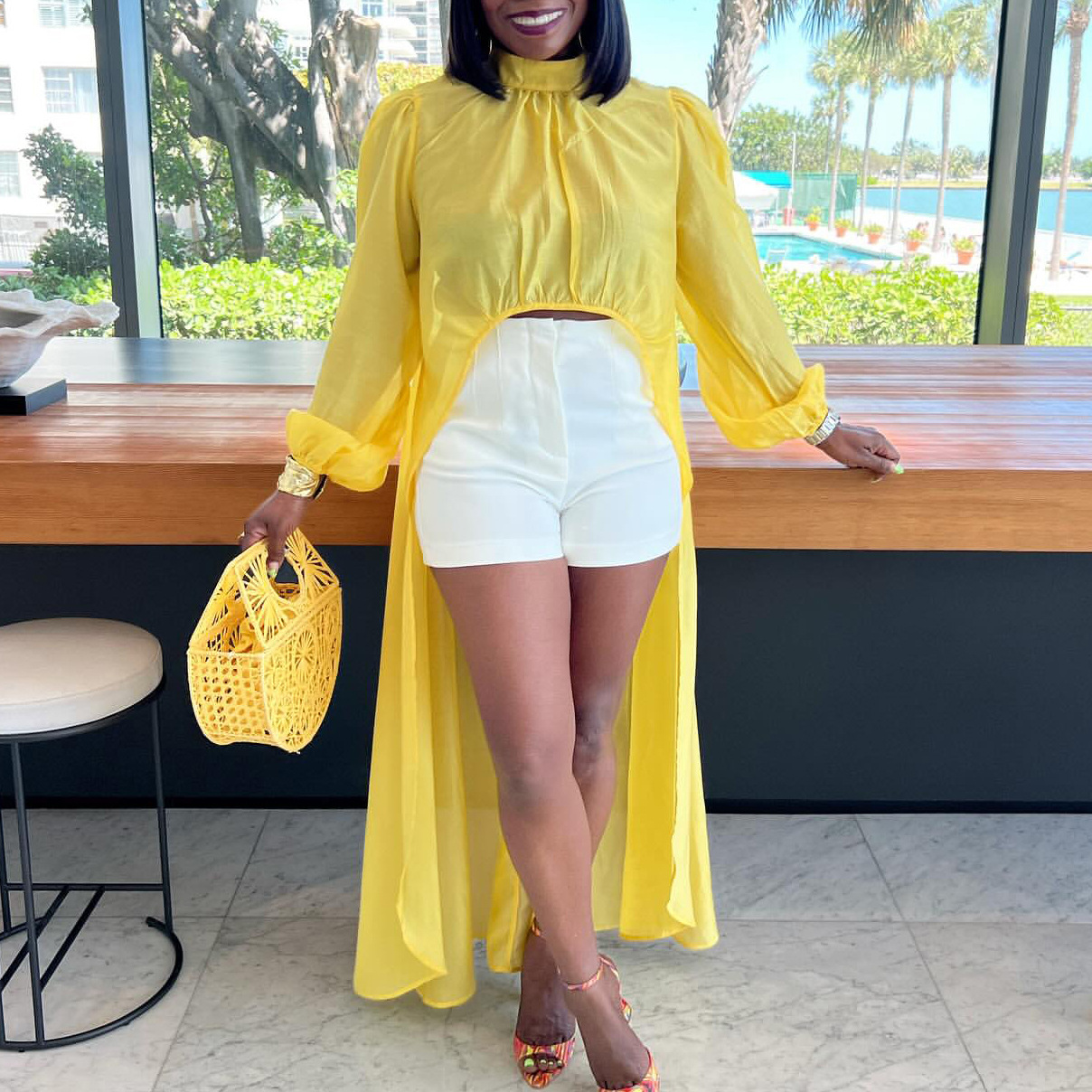 New Fashion Loose Plus Size Solid Color Sexy Long Dress African Dress