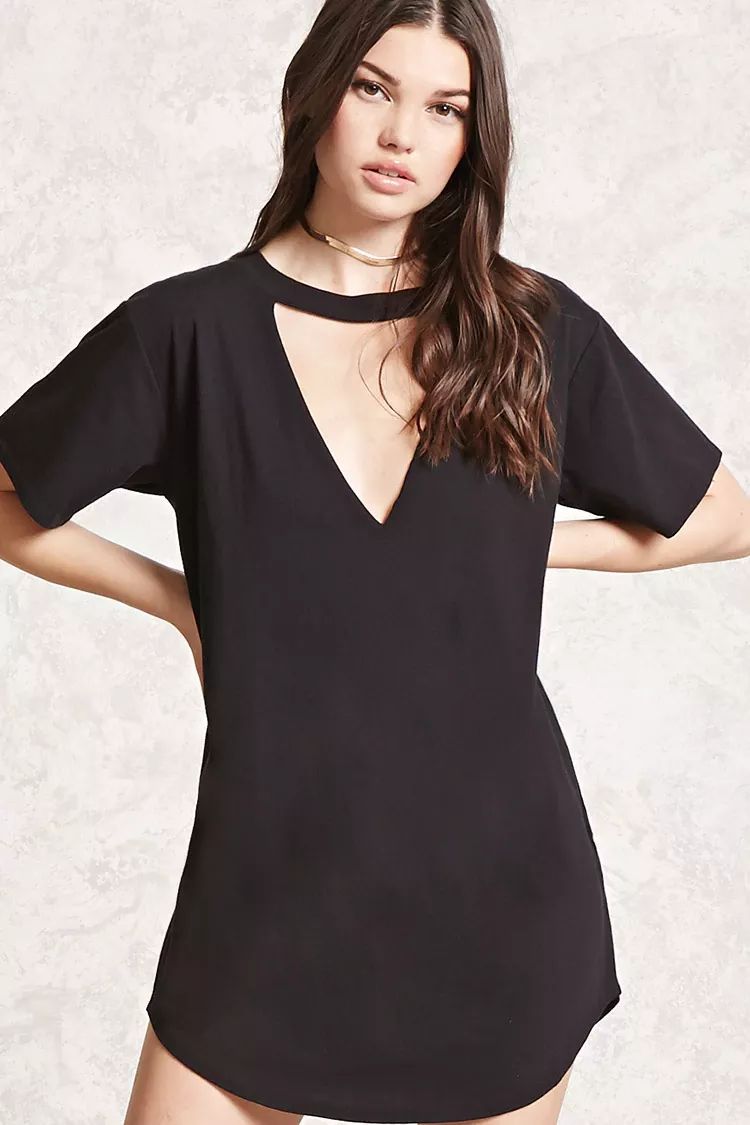 Casual V Neck Short Sleeve Solid Color Dress Fashionable Design Comfortable Fit Spring Wear Wholesale Available