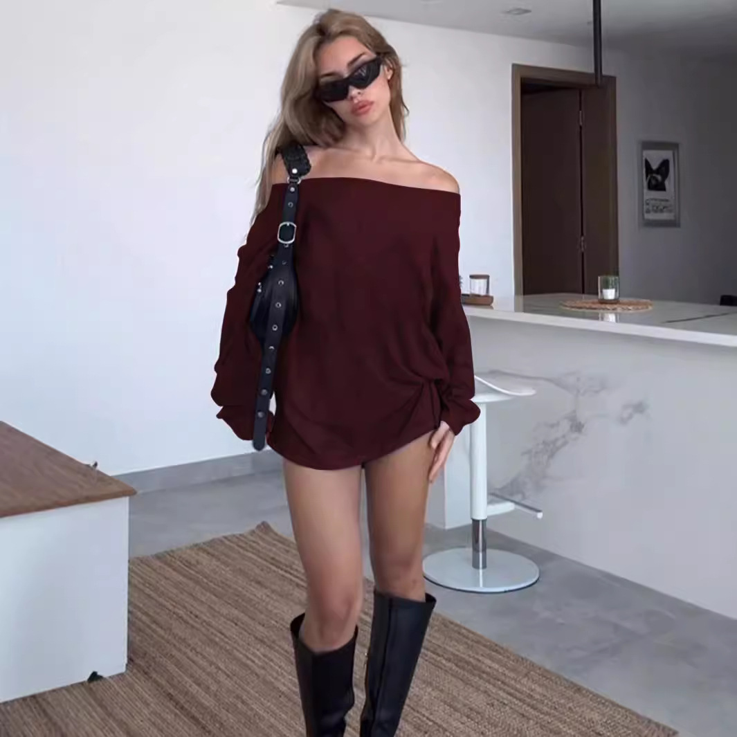 Women's Loose Fit Mini Dress