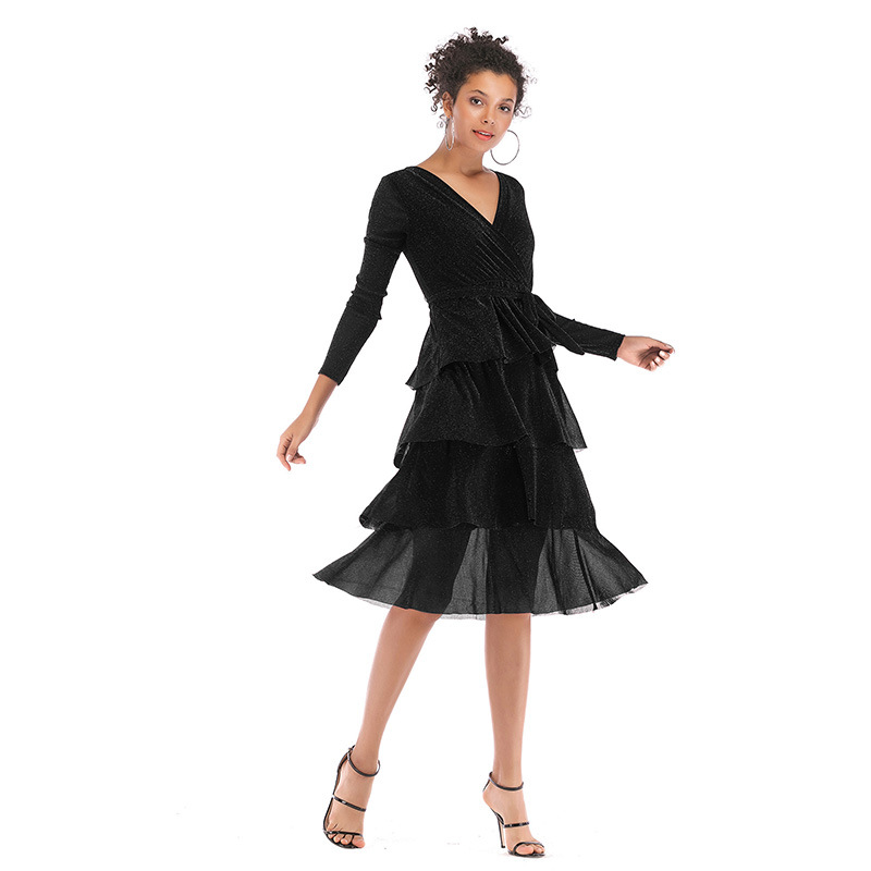 Spring Dress Slim Fit Mid Length Elegant Design Womens Fashion for Casual Occasions Wholesale Available