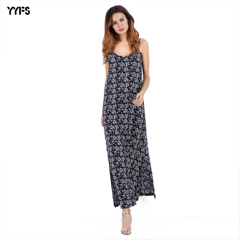 Floral Beach Dress Lightweight Casual Summer Style Perfect for Vacations Wholesale Available
