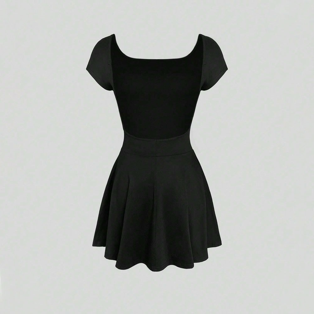 French Style Pure Desire Sexy Dress Summer New Backless Waist Slim Short Dress