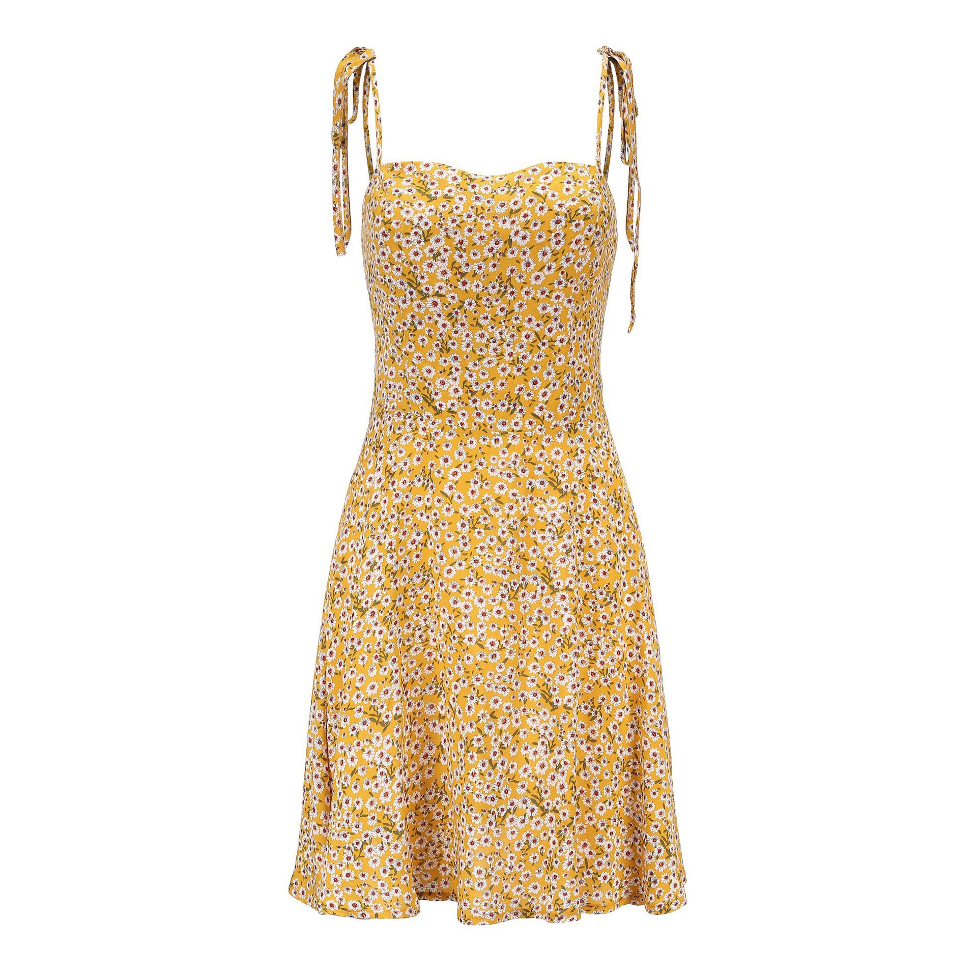 Floral Print Bodycon Maxi Dress Sleeveless V Neck Summer Vacation Style Wholesale Available OEM ODM service