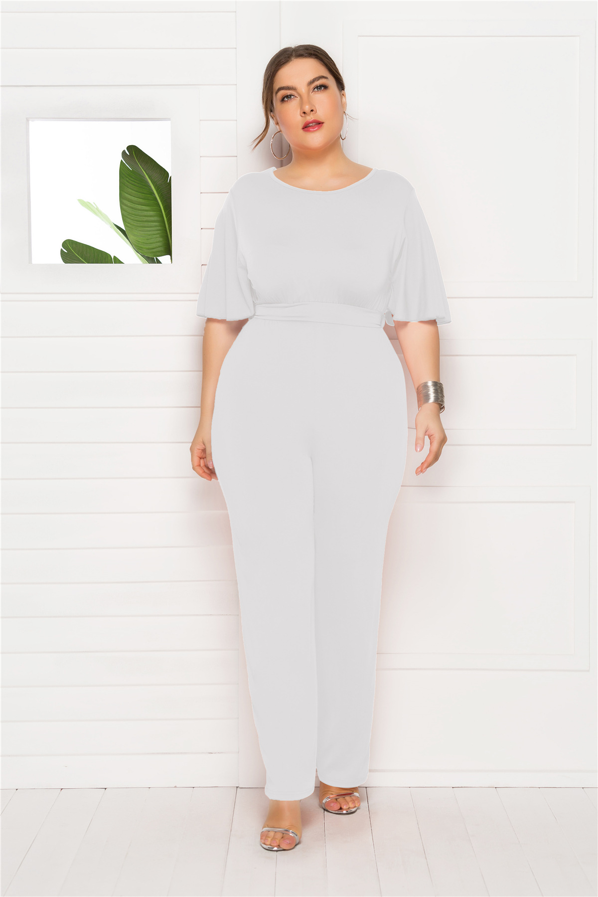 Plus Size Womens Jumpsuit 9 Colors Loose Fit Fashionable Design Casual or Party Wear Wholesale Available