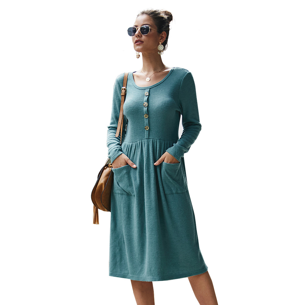 Knitted Bodycon Dress Original Design Autumn Winter Style Comfortable Fabric Trendy Colors Wholesale Available