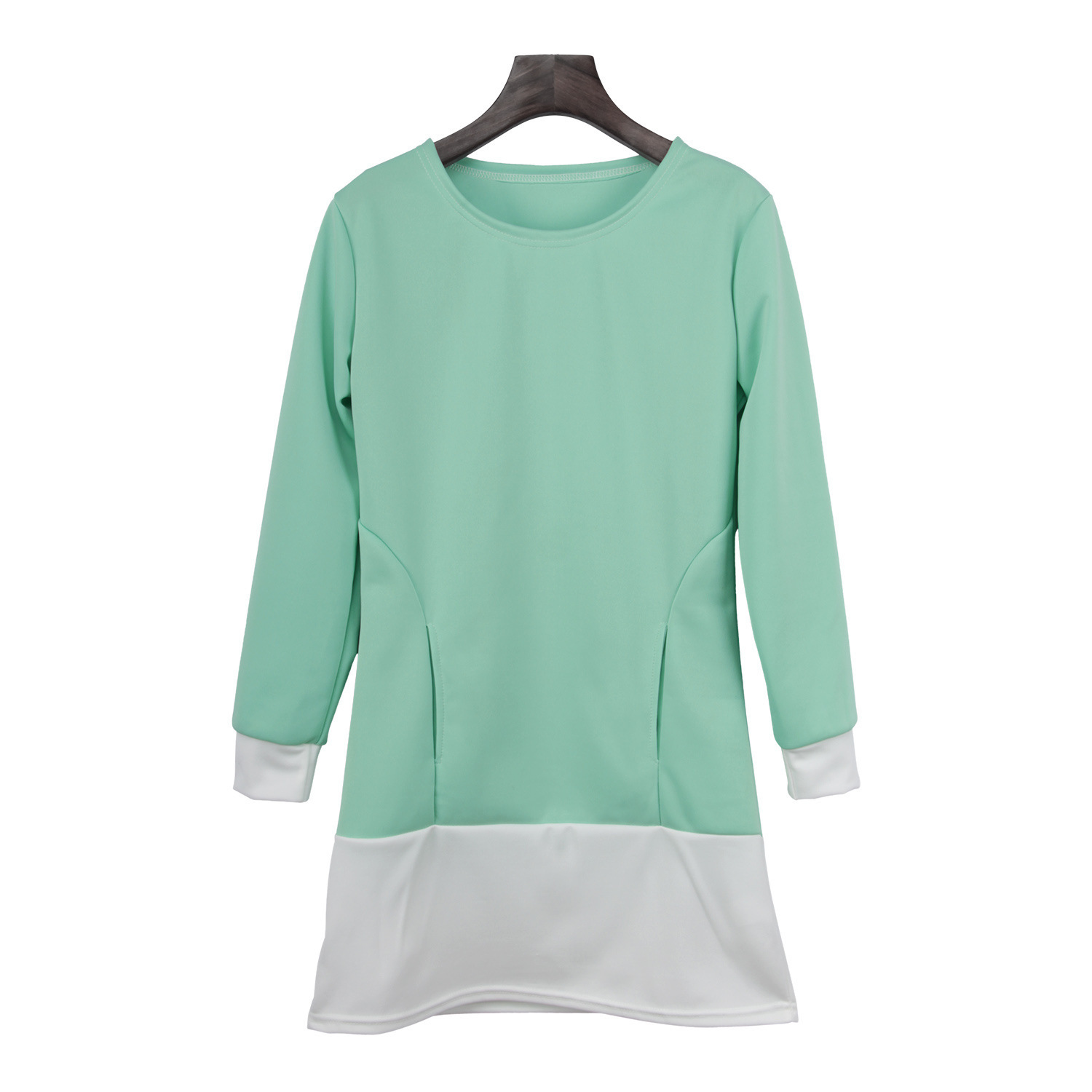 Slim Fit Short Dress Solid Color Spring Collection Elegant Style Wholesale Available custom packaging