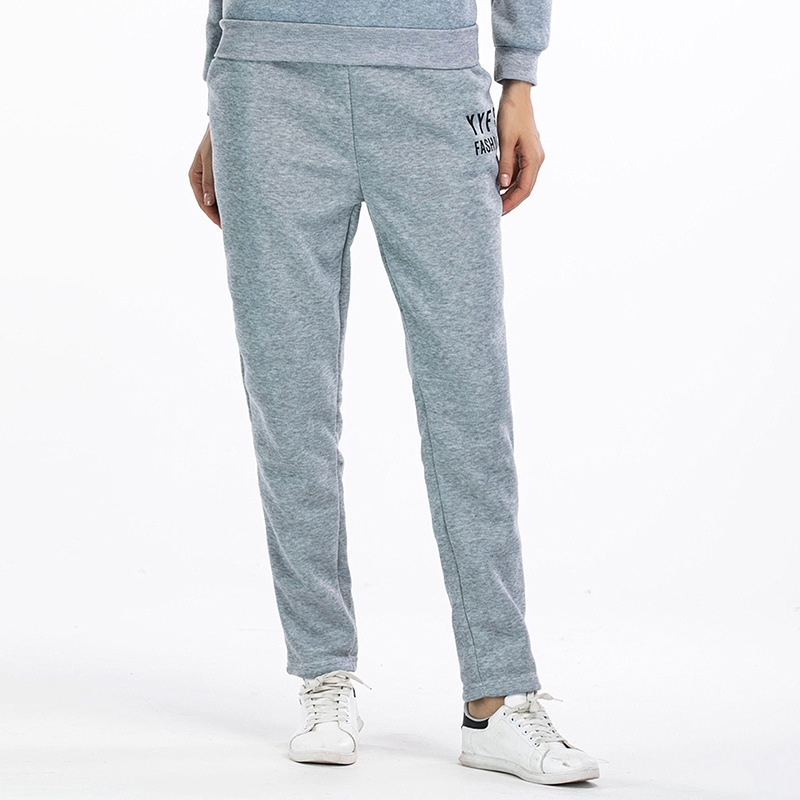 Womens Fleece Lined Casual Pants Mid Rise Straight Leg Multiple Colors Ideal for Autumn and Winter Wholesale