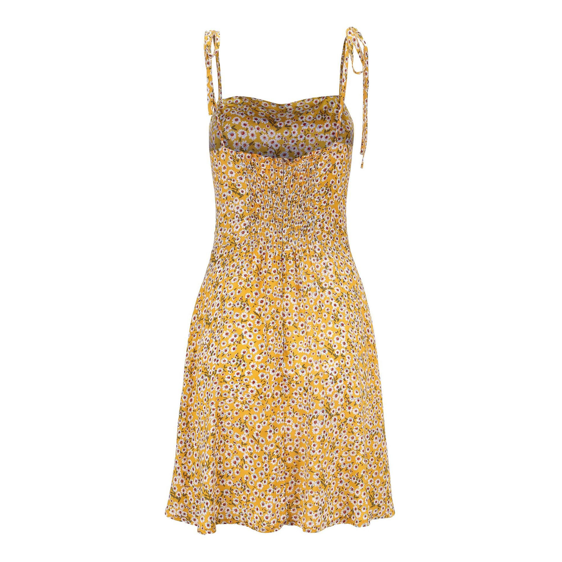 Floral Print Bodycon Maxi Dress Sleeveless V Neck Summer Vacation Style Wholesale Available OEM ODM service