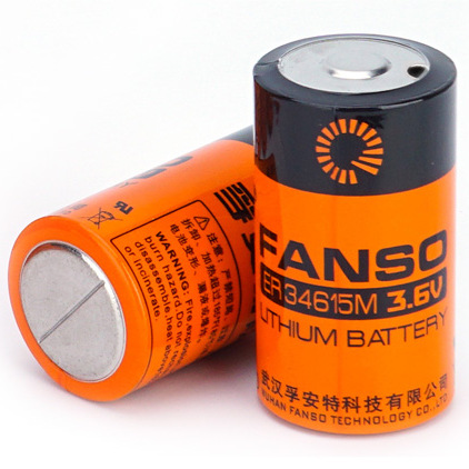 FANSO ER34615M Smart Water Meter Flow Meter PLC IoT No.1 D Type 3.6V Lithium Battery Pack LSH20