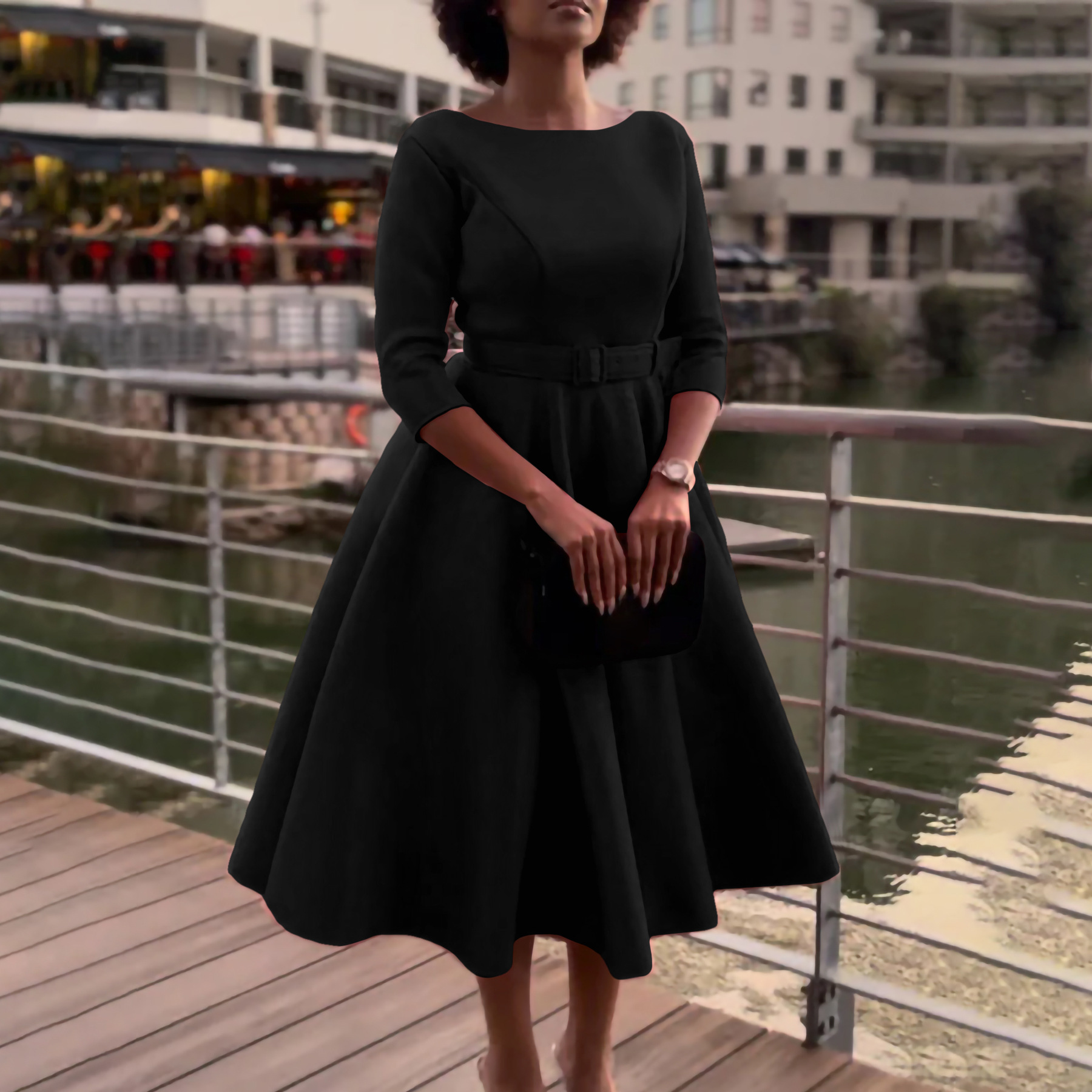 Elegant Party Dress for Women, Fashionable Bridesmaid Evening Gown, Stylish Export Dress for Special Occasions and Events