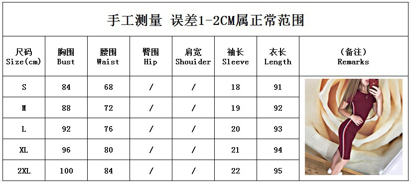 Casual Short Sleeve Pencil Dress Slim Fit Round Neck Comfortable Fabric Perfect for Summer Outings Wholesale