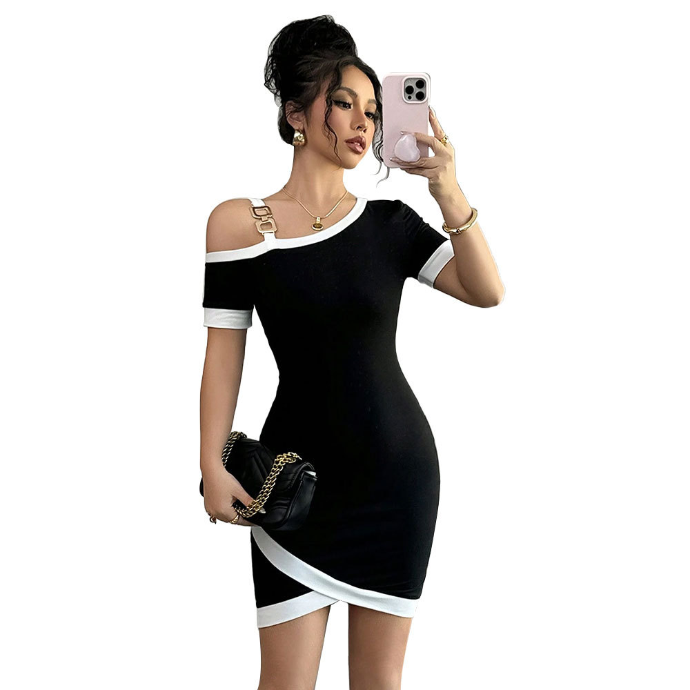 Women's Summer Strappy Mini Bodycon Dress