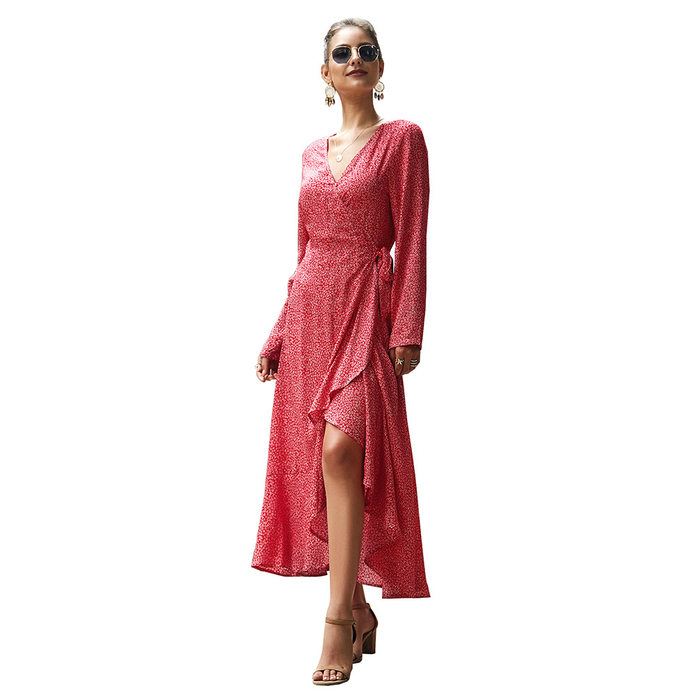 Fashion Womens Long Sleeve Dress Original Design Autumn Winter Collection Stylish Look Wholesale Available